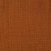 Plaid - Couvre lit coton TEMPO II 130X200 en coloris Caramel - Harmony - Haomy